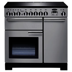 Rangemaster Professional Deluxe 90 Induction Hob Range Cooker Royal Pearl